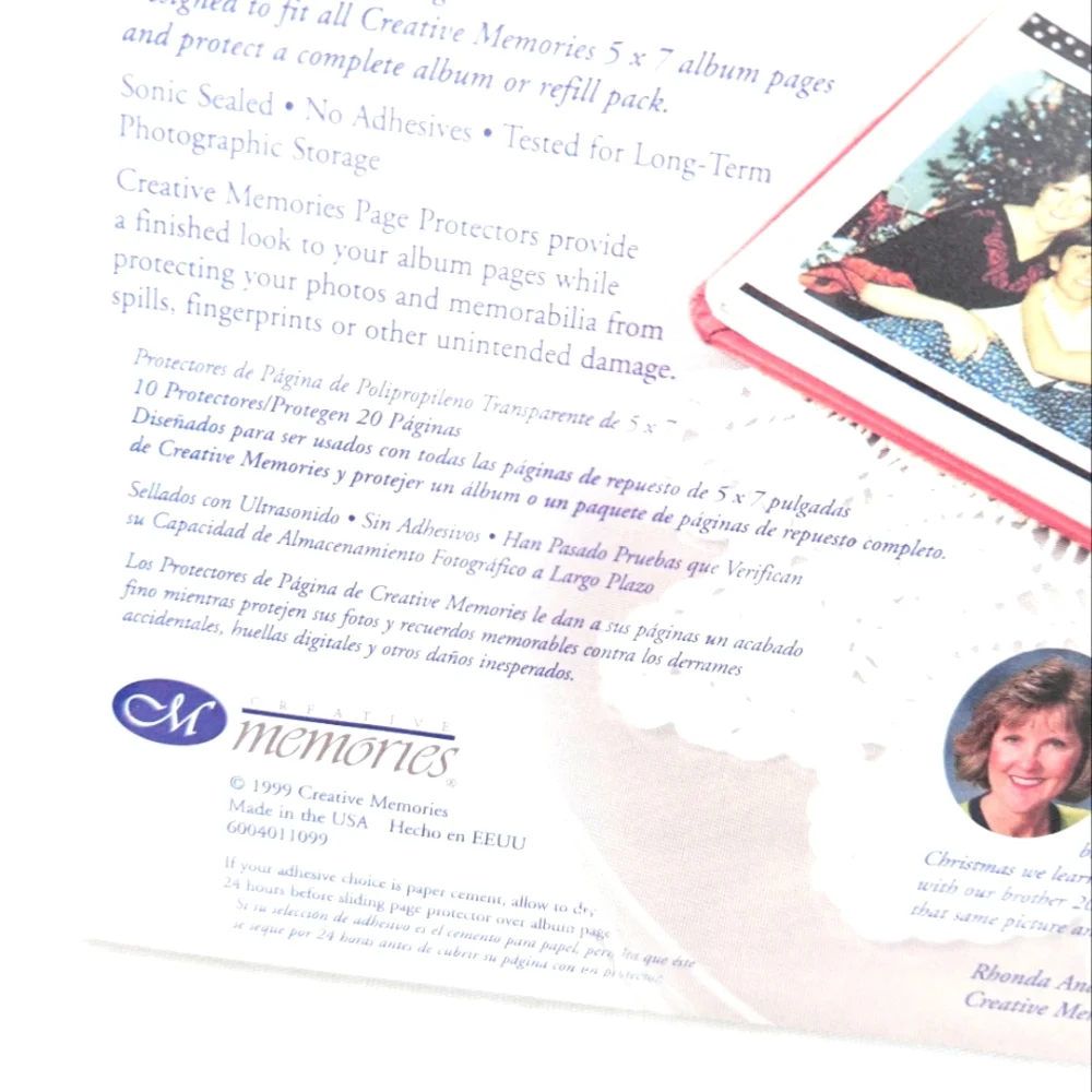 Creative Memories 5x7 Page Protectors Refill NEW Retired CM Scrapbook Sleeves